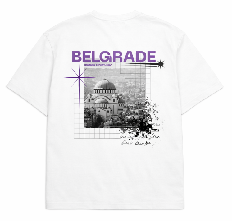 Mafimi Muška majica - Belgrade Vision
